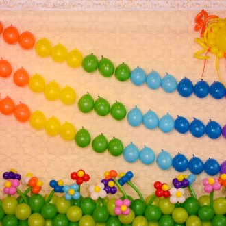 Διακόσμηση δωματίου με μπάλες