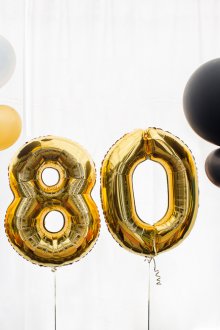 80ο ντεκόρ γενεθλίων