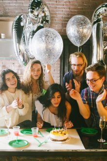 Γενέθλια ενός νεαρού κοριτσιού