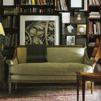 Πράσινο βελούδο καναπέ