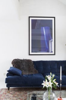 Μπλε καναπέ ευρωπαϊκό βιβλίο