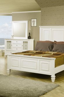 Πράσινη ταπετσαρία στην κρεβατοκάμαρα