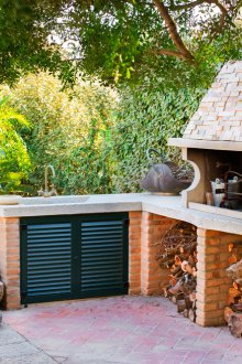 Μπάρμπεκιου με σόμπα