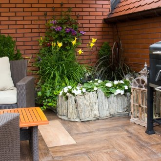 Μικρή περιοχή μπάρμπεκιου