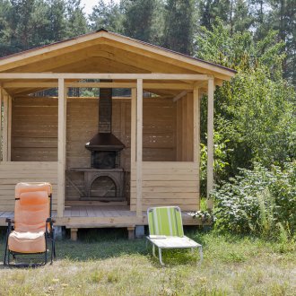 Χώρος μπάρμπεκιου στο σπίτι