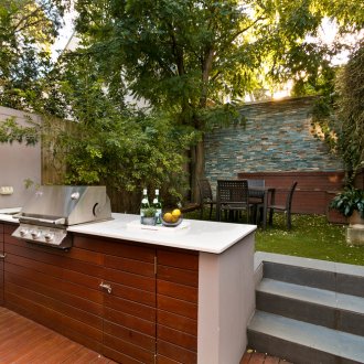 Χώρος εργασίας στην περιοχή μπάρμπεκιου