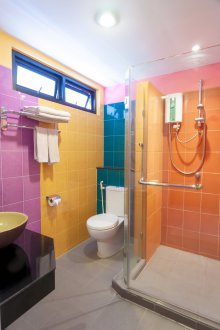 Χρωματιστό μπάνιο