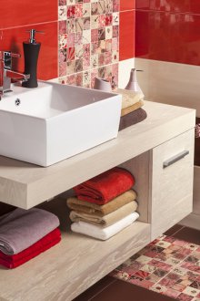 Αποθήκευση σε ένα μικρό μπάνιο