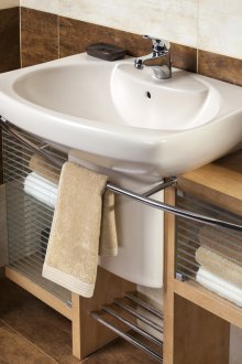 Νεροχύτης με αποθηκευτικό χώρο