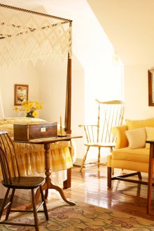 Ανοιχτό κουβούκλιο στο πλαίσιο του κρεβατιού