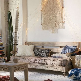 Ξυλόγλυπτο καναπέ