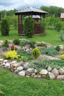 Rockery στον κήπο