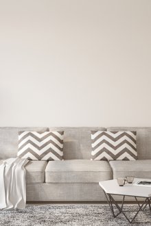 Ανοιχτό γκρι καναπέ