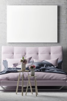 Γκρι και ανοιχτό μοβ