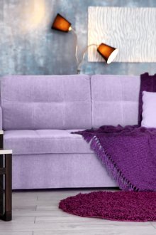 Γκρίζο καθιστικό με καραβόπανο