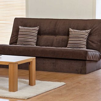 Sofa teak so without armrests