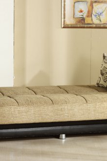 Δερμάτινο τικ καναπέ