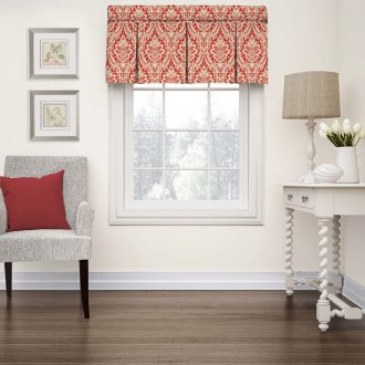 Κουρτίνες για καλοκαιρινά σπίτια κόκκινο