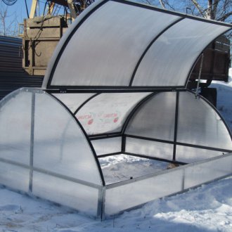 Πολυκαρβονικό κέλυφος θερμοκηπίου