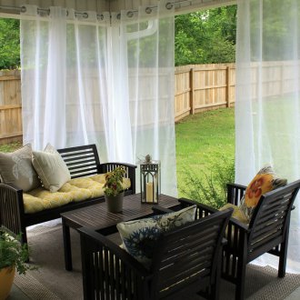 Κουρτίνες σε πλέγματα