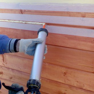 Silikon fugemasse for tre