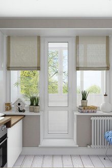 Σχεδιασμός μπαλκονιών κουζίνας