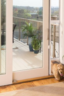 PVC πόρτα μπαλκονιού