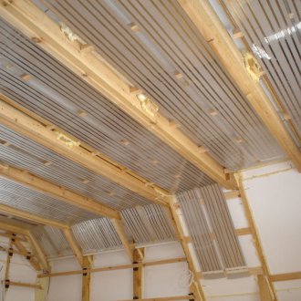 Μόνωση οροφής με υπέρυθρη ταινία