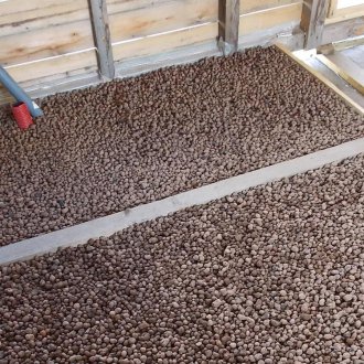 Μόνωση οροφής με διογκωμένο πηλό