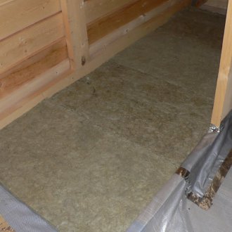 Μόνωση της οροφής με ορυκτοβάμβακα