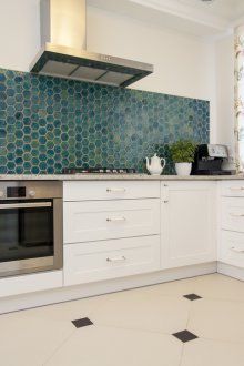 Πράσινη ποδιά κουζίνας