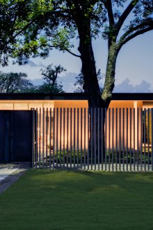 Πύλη κονσόλας μιας εξοχικής κατοικίας