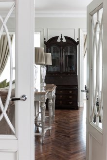 Παρκέ Χριστουγεννιάτικο δέντρο σκούρο