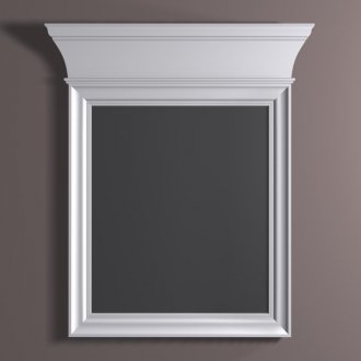 Βαμμένο πλαίσιο στο βάθρο