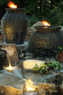 Φωτιζόμενη βρύση