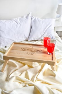 Πίνακας πρωινού από πεύκο