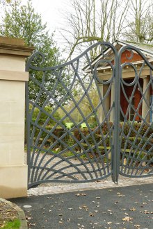 Πύλες μαρμάρου πύλης κεραμιδιών