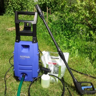 Πλυντήριο υψηλής πίεσης με ακροφύσιο