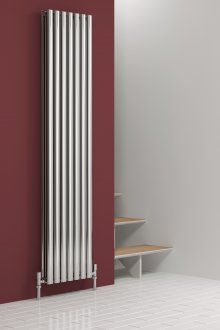 Κατακόρυφο ψυγείο από χάλυβα