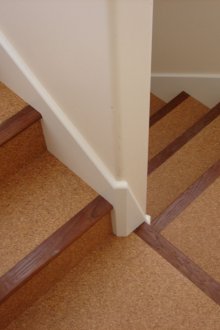 Στρώμα από φελλό στις σκάλες