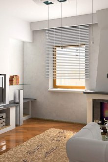 Γυαλιστερό πολυστρωματικό υλικό στο διαμέρισμα