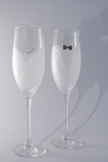 Γυαλιά Γάμου παγωμένα