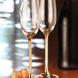 Χρυσά γυαλιά γάμου