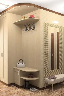 Γωνιακό διάδρομο για στενό διάδρομο