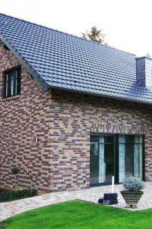 Rivestimento in pietra della muratura bavarese