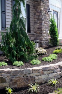 Πέτρινη παρακαμπτήριος για ιδιωτική κατοικία