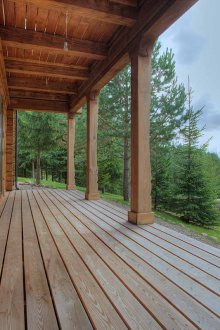 Παρκέ κήπο για τη βεράντα