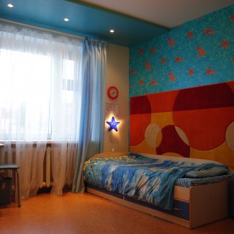 Χαλί στον τοίχο στο νηπιαγωγείο