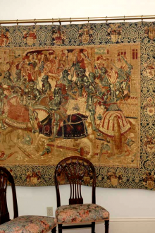 Μεταξωτό χαλί τοίχου