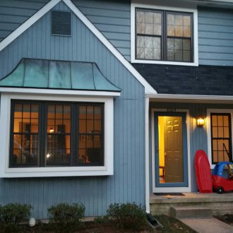 Κατακόρυφη πλευρική μπλε